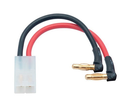 Adapterstik til hardcase-LiPo-batterier til Tamiya-stik 4mm han-stik