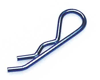 Klips 6 styk til karrosseri 1/8 / Body Clip 1/8