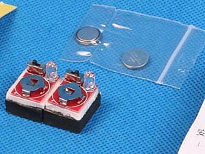 Rød og grøn LED lys-sæt