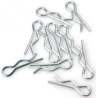 Klips 10 styk til karrosseri 1/10 / Body Clip 1/10