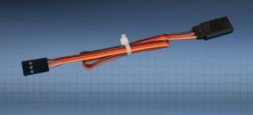 Forlængerkabel til servoer 30cm