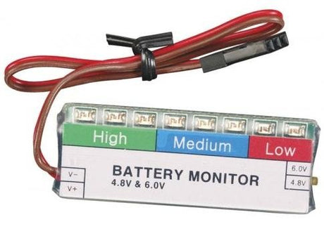 Batterimonitor 4,5V samt 6,0V