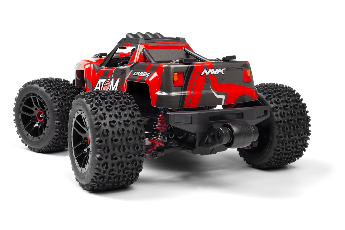Atom AT1 1/18 4WD Electric Truck - Red