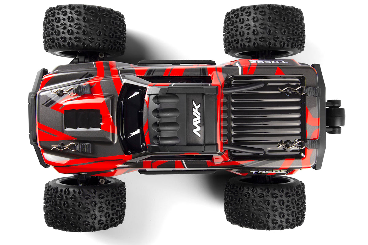 Atom AT1 1/18 4WD Electric Truck - Red