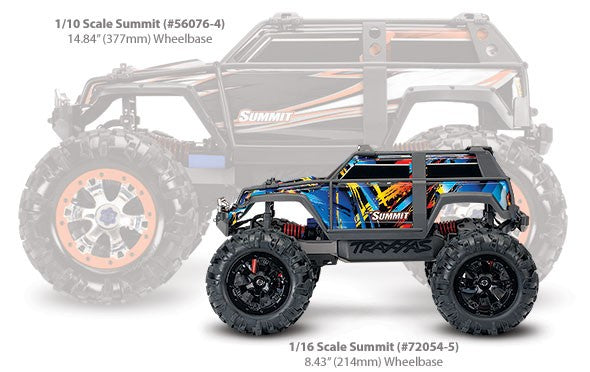 Summit 1/16 4WD RTR 2.4G 72054-1