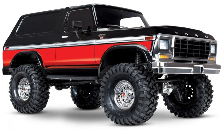 TRX-4 Tactical Unit Trail Crawler RTR Red