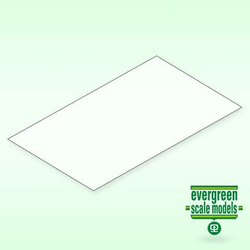 Evergreen 9006 - Clear sheet 0.25x150x300mm (2)