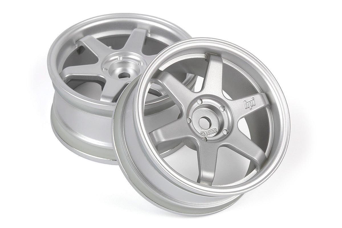 TE37 Wheel 26mm Matte Chrome (3mm Offset)