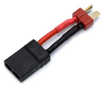 Adapterstik Deans Han / T-stik han - Traxxas Hun