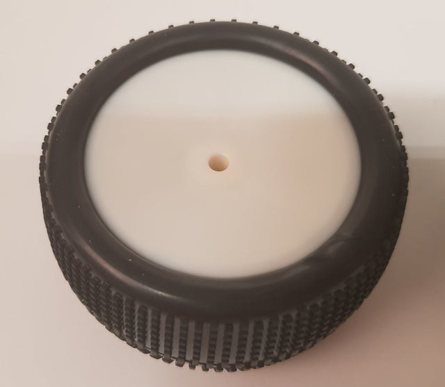 Buggy wheels white 1:10 (2 styk) TILBUD