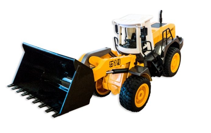 Flot fjernstyret læsser med lyd og lys 1:20