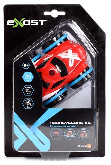 EXOST Aqua Cyclone XS - fed lille vandtæt og sejlende bil!