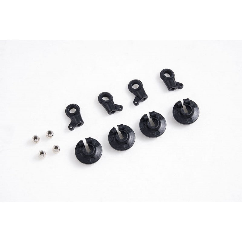1/7 U4 Funhaver - Shock Rod End and Spring Cups (APSC71067)