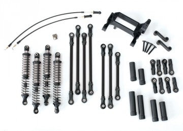 Traxxas 8140 Long Arm Lift Kit Grey Complete TRX-4