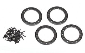 Traxxas 8169T Beadlock Rings 1.9" Alu Black (4)