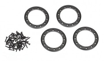 Traxxas 8168T Beadlock Rings 2.2" Alu Black (4)