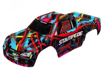 Traxxas 3649 Body Stampede Hawaiian (Painted)