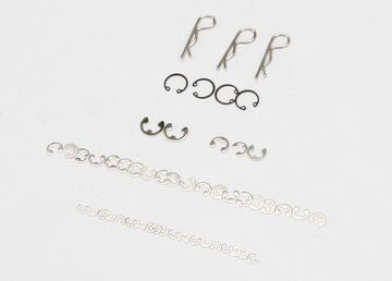 Traxxas 1633 E-clips, C-rings and Body Clips Set