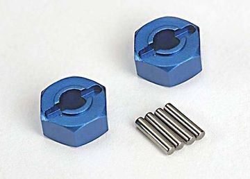 Traxxas 1654X Wheel Hubs Aluminium Hex 12mm (2)
