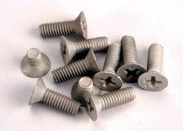 Traxxas 1945 Countersunk alu. screws M4x10