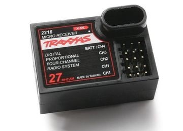 Traxxas 2216 Receiver 2216 Micro 4-channel 27Mhz*