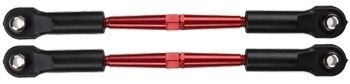 Traxxas 2336X Turnbuckle Toe Link Complete 96mm Aluminium Red (2)
