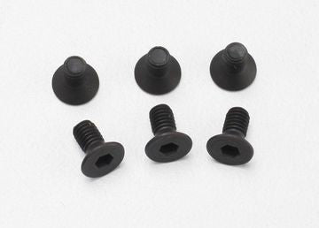 Traxxas 2534 Screws M3x6mm Countersunk Hex Socket (6)