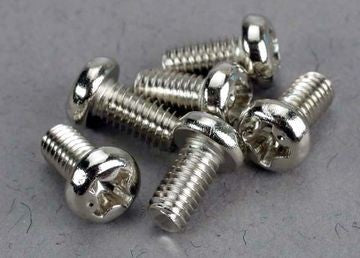 Traxxas 2558 Screws M3x6mm Roundhead (6)