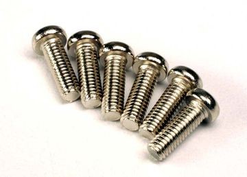 Traxxas 2562 Screws M2.6x8mm Roundhead (6)