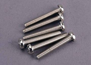 Traxxas 2566 Screws M3x20mm Roundhead (6)