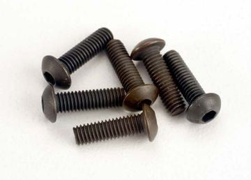 Traxxas 2577 Screws M3x10 Button-head Hex Socket (6)