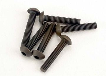 Traxxas 2579 Screws M3x15 Button-head Hex Socket (6)