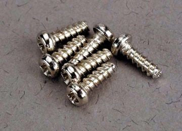 Traxxas 2674 Screws 2x6mm Self-tapping (6)