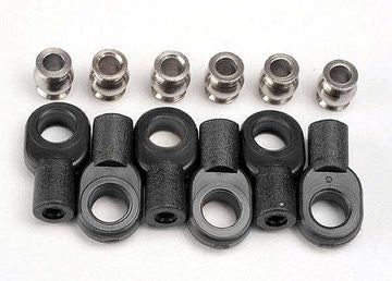 Traxxas 2742X Rod Ends (short) + Hollow Ball (6+6)