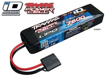 Traxxas 2869X Li-Po Battery 2S 7,4V 7600mAh 25C iD-connector