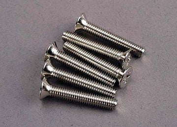 Traxxas 3168 Screws M4x25mm Countersunk (6)*