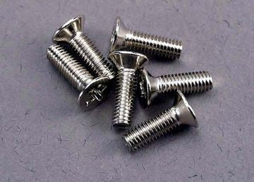 Traxxas 3177 Screws M3x10mm Countersunk (6)