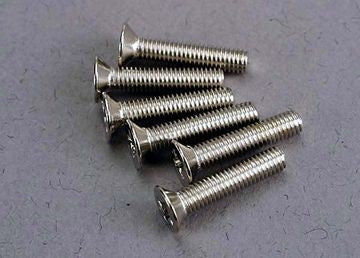 Traxxas 3179 Screws M3x15mm Countersunk (6)