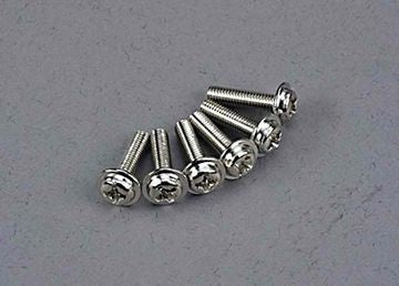 Traxxas 3186 Screws M3x12mm Washerhead (6)