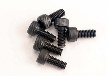 Traxxas 3215 Screws M2.5x6mm Cap-head Hex Socket (6)