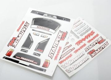 Traxxas 3613R Decal Sheets Stampede VXL