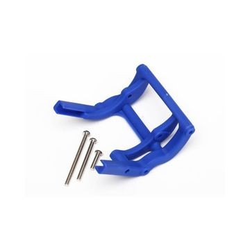 Traxxas 3677X Wheelie Bar Mount Blue