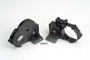 Traxxas 3691 Gearbox Halves Black