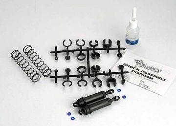 Traxxas 3762 Ultra Shocks Complete XX-Long Black (2)
