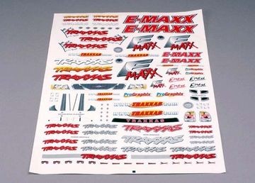 Traxxas 3913 Decal Sheet E-Maxx