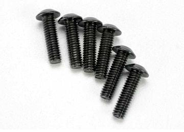 Traxxas 3938 Screws M4x14mm Button-head Hex Socket (6)