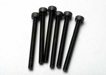 Traxxas 3964 Screws M3x32mm Cap-head Hex Socket (6)