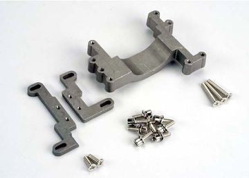 Traxxas 4160 Engine Mount Alu 2-Piece Nitro Stampede
