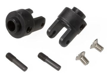 Traxxas 4628R Differential Output Yokes Black (2)