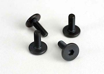 Traxxas 4859 Screws M3X10mm Flat-head Hex Socket (6)